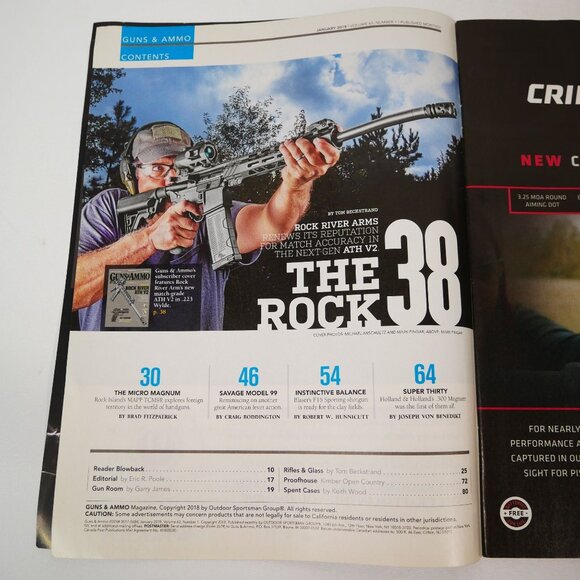 Guns & Ammo Magazine Assorted Lot Of 8 Issues from 2019-20 - Picture 3 of 16